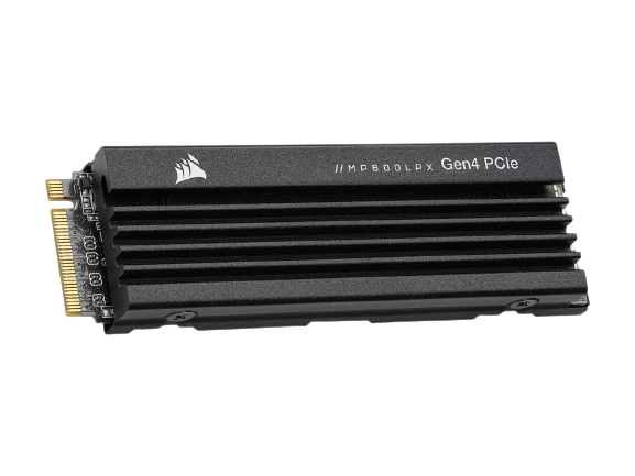 Corsair MP600 PRO LPX 1TB PCIe Gen4 x4 NVMe M.2 SSD - PS5* Compatible SKU CSSD-F1000GBMP600PLP