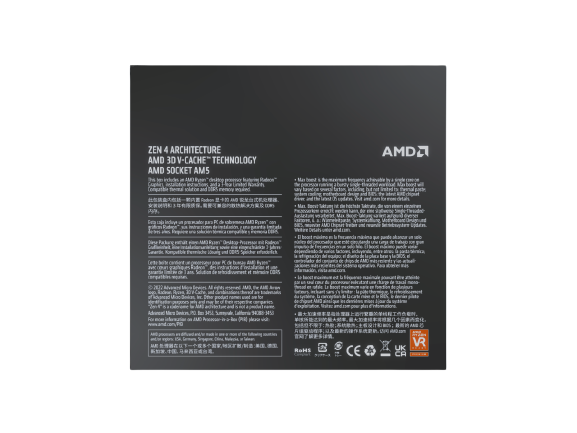 AMD Ryzen 7 7800X3D - Ryzen 7 7000 Series 8-Core Socket