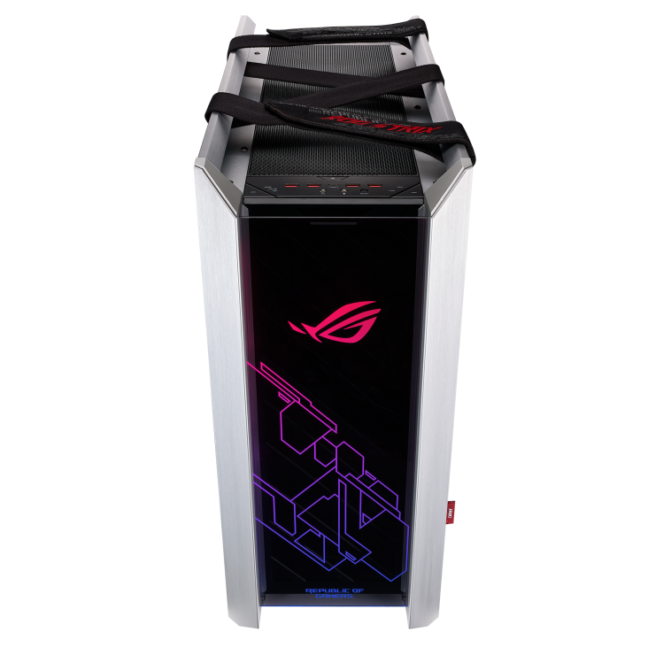 ASUS ROG Strix Helios GX601 White Edition RGB Mid-Tower Computer Case for ATX/ EATX Motherboards