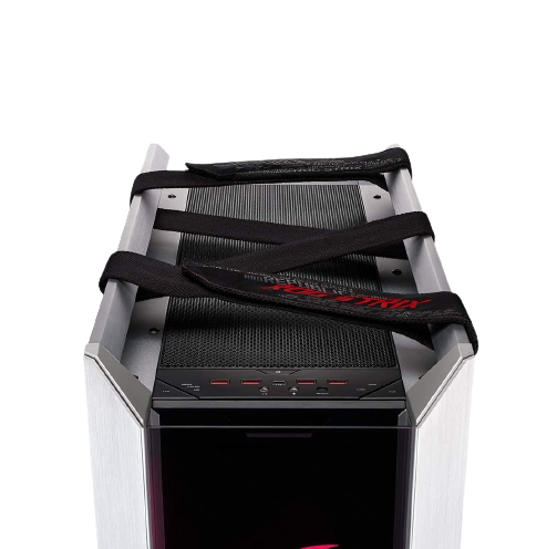 ASUS ROG Strix Helios GX601 White Edition RGB Mid-Tower Computer Case for ATX/ EATX Motherboards