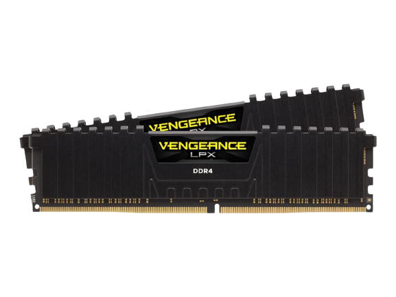 CORSAIR Vengeance LPX 16GB (2 x 8GB) 288-Pin PC RAM DDR4 3600 (PC4 28800) Desktop Memory Model CMK16GX4M2D3600C18