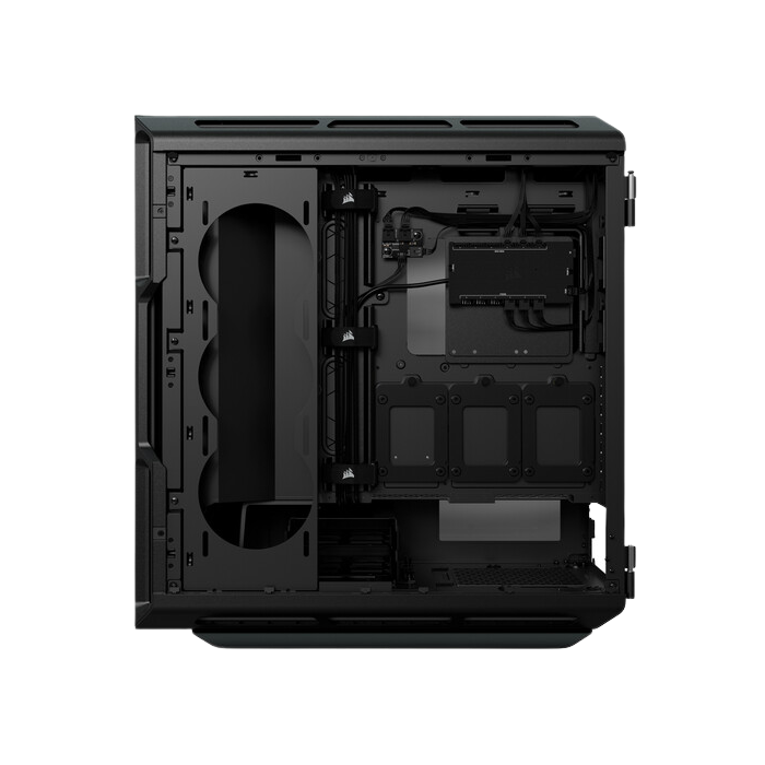 Corsair iCUE 5000T RGB Tempered Glass Mid-Tower ATX PC Case — Black