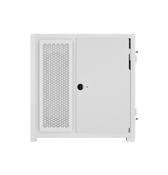 Corsair iCUE 5000X RGB QL Edition Mid-Tower ATX Case — True White