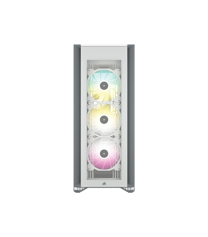 Corsair iCUE 7000X RGB Tempered Glass Full-Tower ATX PC Case — White