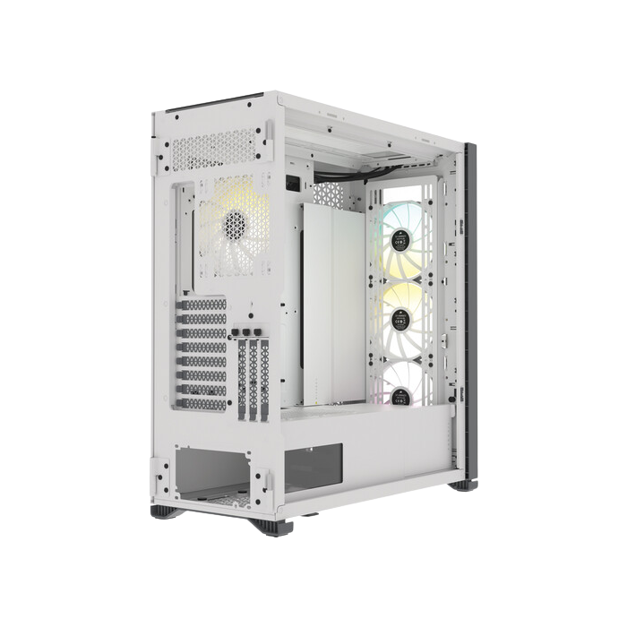 Corsair iCUE 7000X RGB Tempered Glass Full-Tower ATX PC Case — White