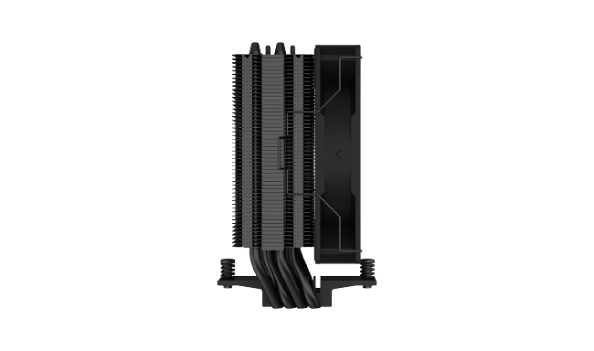 DeepCool AG400 BK ARGB Single-Tower CPU Cooler, 120mm Static ARGB Fan, Direct-Touch Copper Heat Pipes, Intel/AMD Support