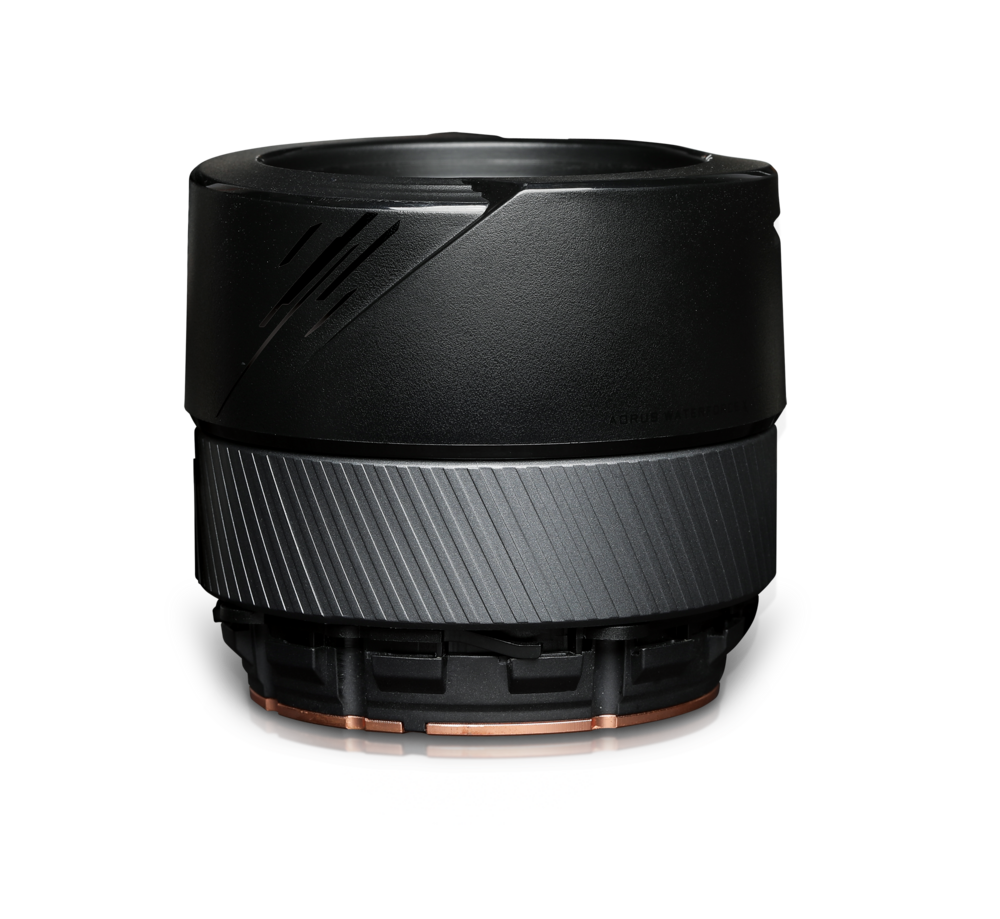 AORUS WATERFORCE X360, 360mm Radiator, Three 120mm Windforce PWM Fans, Fusion 2.0, Advanced RGB Lighting and Control.