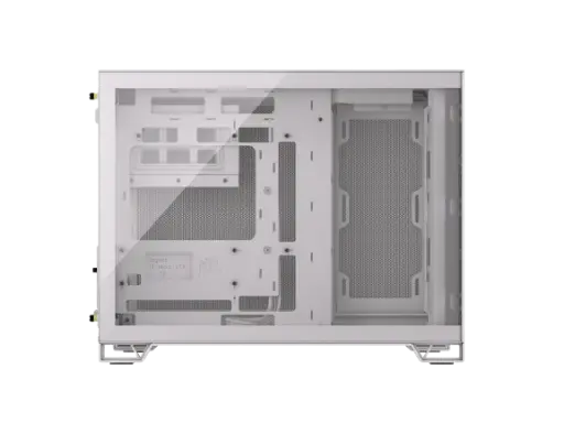 Corsair 2500D AIRFLOW Micro ATX Tower Dual Chamber White PC Case (3).webp