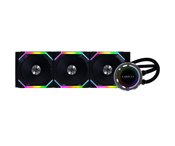 Lian Li  Galahad AIO UNI FAN SL Edition 360  BLACK CLOSED LOOP AIO LIQUID CPU COOLLER