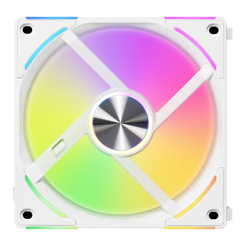 Lian Li AL120 V2 Fluid Dynamic Bearing 120mm Case Fan - White