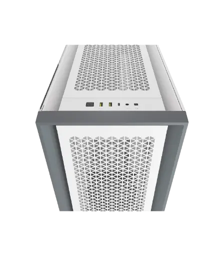 CORSAIR -5000D AIRFLOW Tempered Glass Mid-Tower ATX PC Case - Whtie (1).webp