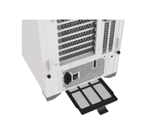 CORSAIR -5000D AIRFLOW Tempered Glass Mid-Tower ATX PC Case - Whtie.webp