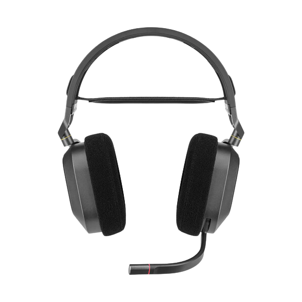 Corsair HS80 RGB WIRELESS Premium Gaming Headset with Spatial Audio — Carbon (EU)