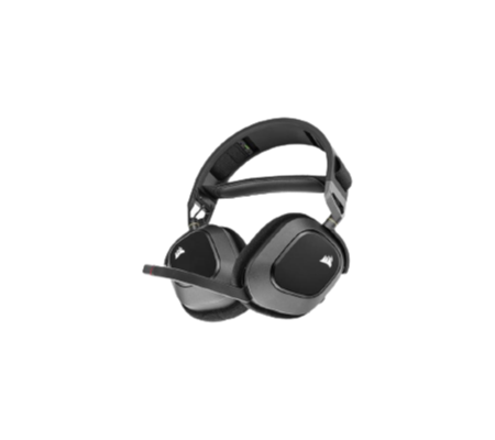 Corsair HS80 RGB WIRELESS Premium Gaming Headset with Spatial Audio — Carbon (EU)