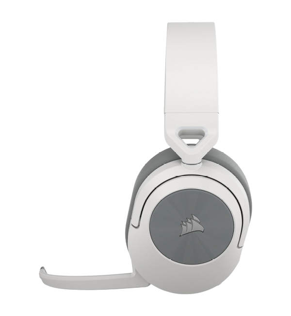 CORSAIR - HS Series HS55 Wireless Dolby Audio 7.1 Surround Gaming Headset for PC, PS5, with Bluetooth - White