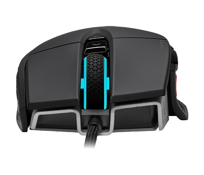 Corsair M65 RGB Ultra Tunable FPS Gaming Mouse Marksman 26,000 DPI Optical Sensor, Optical Switches, AXON Hyper-Processing Technology, Sensor Fusion Control, Tunable Weight System - Black