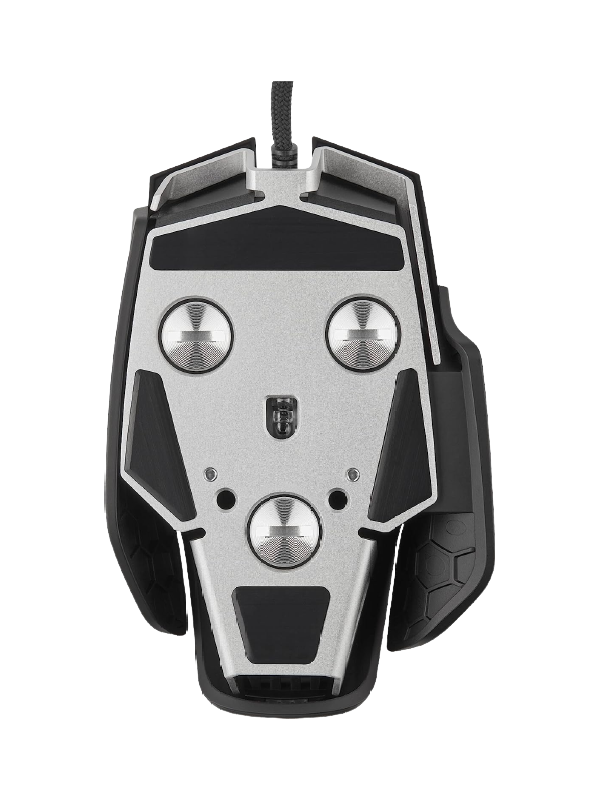 Corsair M65 RGB Ultra Tunable FPS Gaming Mouse Marksman 26,000 DPI Optical Sensor, Optical Switches, AXON Hyper-Processing Technology, Sensor Fusion Control, Tunable Weight System - Black