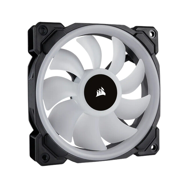Corsair LL Series CO-9050071-WW LL120 RGB, 120mm Dual Light Loop RGB LED PWM Fan, Single Pack