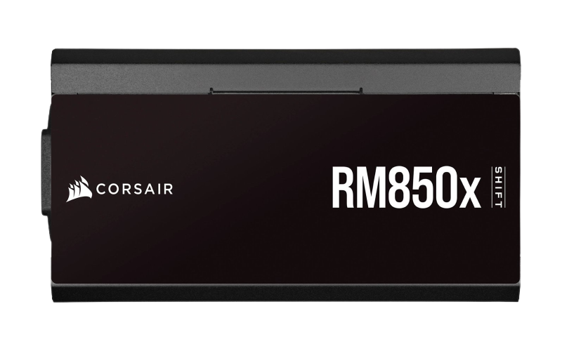 CORSAIR - RMx Shift Series RM850x 80 Plus Gold Fully Modular ATX Power Supply with Modular Side Interface - Black