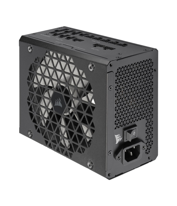 CORSAIR - RMx Shift Series RM1000x 80 Plus Gold Fully Modular ATX Power Supply with Modular Side Interface - Black