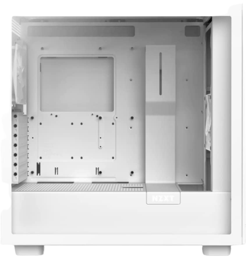 NZXT H7 Flow Mid Tower PC Gaming Case - White