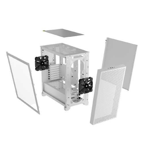 3000D AIRFLOW WHT SP120 Elite