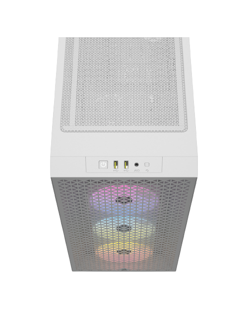 Corsair 3000D RGB AIRFLOW Mid-Tower PC Case - White