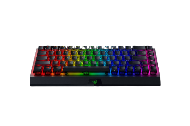 Razer Blackwidow V3 Mini Hyperspeed - Phantom Edition, 65% Wireless Mechanical Gaming Keyboard, Green Mechanical Switches, Rgb Customizable Backlighting, Doubleshot Abs Keycaps, Us Layout - Black