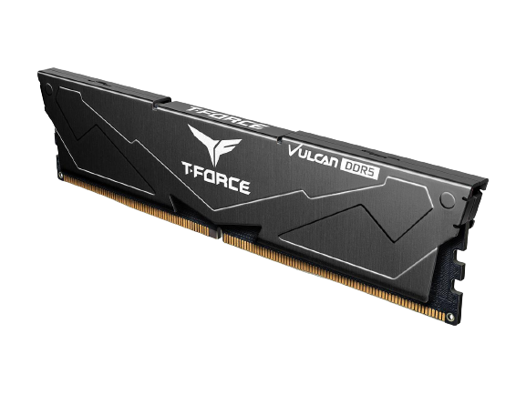 TEAMGROUP T-Force Vulcan 32GB (2 x 16GB) 288-Pin PC RAM DDR5 5600 (PC5 44800) Desktop Memory