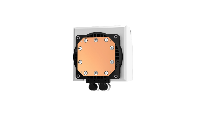 DeepCool LS720 WHITE 360mm, 3x120mm A-RGB PWM Fan, Infinity Mirror Cap Design Liquid CPU Cooler