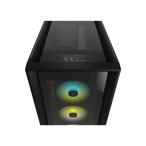 Corsair iCUE 5000X RGB Tempered Glass Mid-Tower ATX PC Smart Case - Black (2).webp