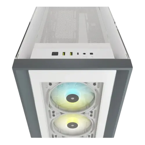 Corsair iCUE 5000X RGB Tempered Glass Mid-Tower ATX PC Smart Case - White (2).webp