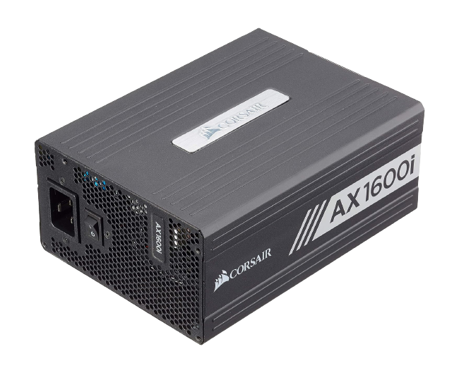Corsair AX1600i Digital ATX Power Supply — 1600 Watt Fully-Modular PSU