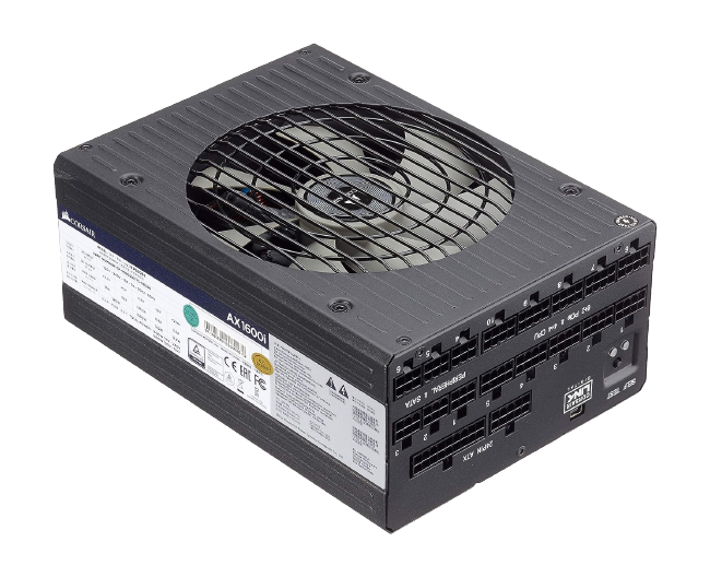 Corsair AX1600i Digital ATX Power Supply — 1600 Watt Fully-Modular PSU