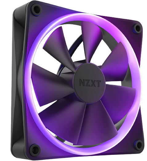 NZXT F120RGB - 120mm RGB Fans - Single (Black)