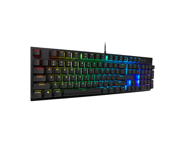 Corsair K60 RGB PRO Mechanical CHERRY MX Low Profile Speed Gaming Keyboard