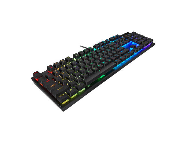Corsair K60 RGB PRO Mechanical CHERRY MX Low Profile Speed Gaming Keyboard