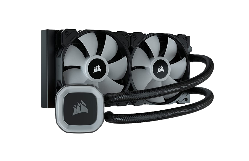 Corsair H100 RGB 240mm Liquid CPU Cooler CW-9060053-WW