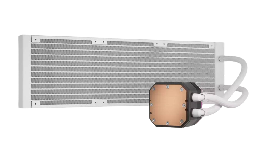 Corsair iCUE H150i ELITE CAPELLIX XT Liquid CPU Cooler 360mm, White - CW-9060073-WW