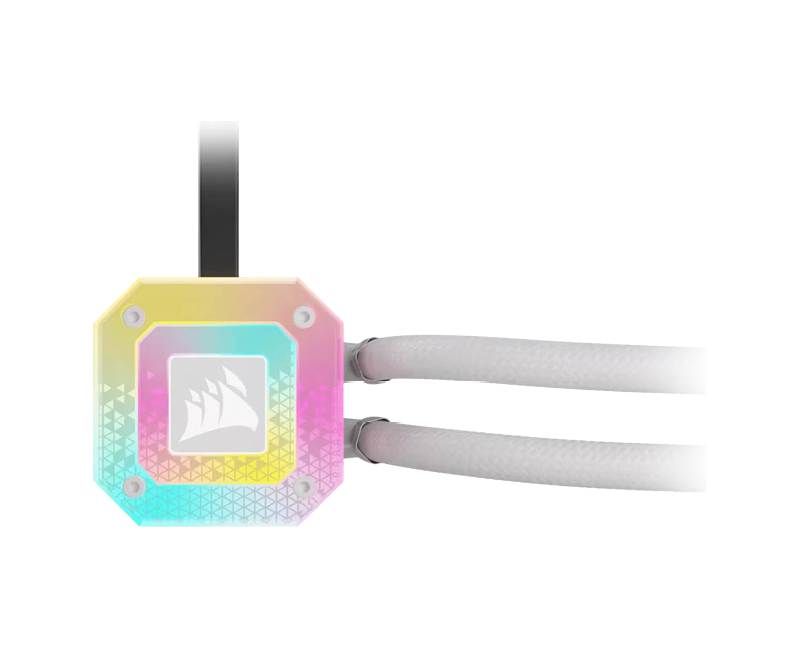 Corsair iCUE H150i ELITE CAPELLIX XT Liquid CPU Cooler 360mm, White - CW-9060073-WW