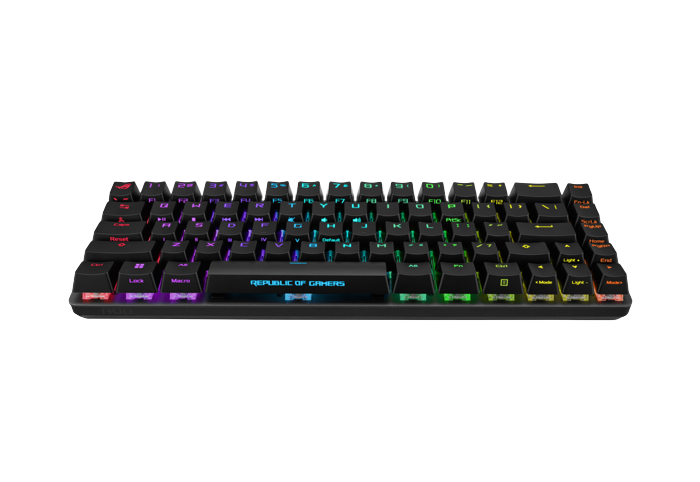 ASUS ROG Falchion Ace Wired Backlit Mechanical 65% Red Switch Linear (Arabic) Black Keyboard