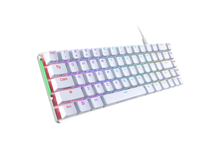 ASUS ROG Falchion Ace Wired Backlit Mechanical 65% Red Switch Linear (Arabic) White Keyboard
