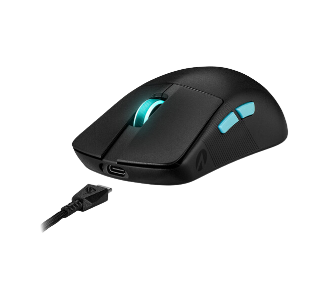 ASUS ROG Harpe Ace Aim Lab Edition Ultra-Lightwieght Wireless Gaming Black Mouse