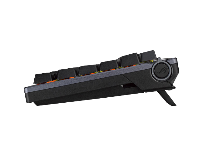 ASUS ROG Azoth 75% Wireless DIY Custom, OLED Display, Hot-Swappable Red Switches, Black Gaming Keyboard
