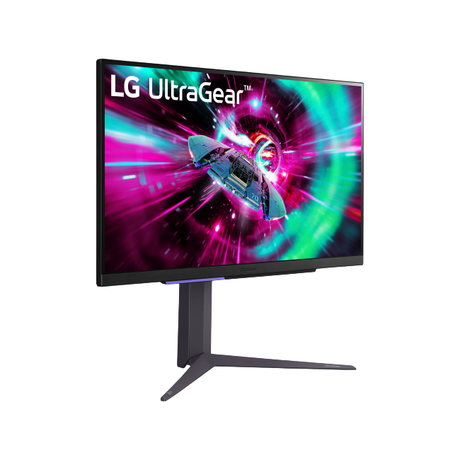 LG 27" 27GR93U-B - UltraGear UHD, 1ms, 144Hz, NVIDIA G-SYNC Gaming Monitor