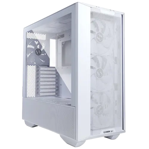 LIAN LI Lancool III White Aluminum_SECC_Tempered Glass Gaming Case with 4 × 140 PWM Fans (Non-RGB) - LANCOOL 3-W (3).webp