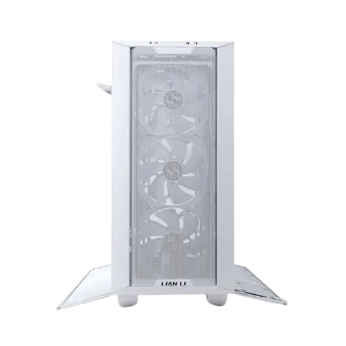 LIAN LI Lancool III White Aluminum_SECC_Tempered Glass Gaming Case with 4 × 140 PWM Fans (Non-RGB) - LANCOOL 3-W.webp