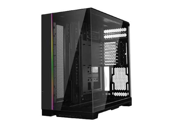 LIAN LI O11 Dynamic EVO XL O11DEXL Black Aluminum Tempered Glass ATX Mid Tower Case