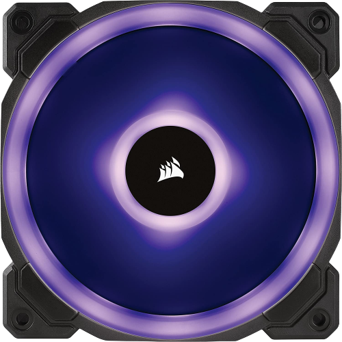 Corsair LL120 RGB 120mm Dual Light Loop RGB LED PWM Fan — 3 Fan Pack with Lighting Node PRO