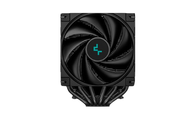 DeepCool AK620 DIGITAL Real-Time CPU Status Screen Twin 120mm FDB Fans Performance All Black Air Cooler